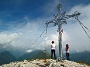 Sul monte CORNO STELLA (2620 m) in compagnia degli stambecchI l’8 agosto 2014  - FOTOGALLRY